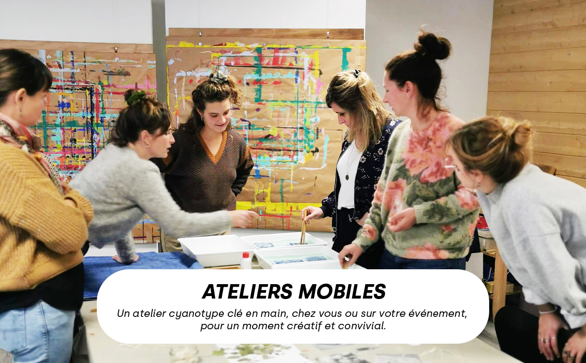 cyantoype atelier nantes fanch lepage teambuilding